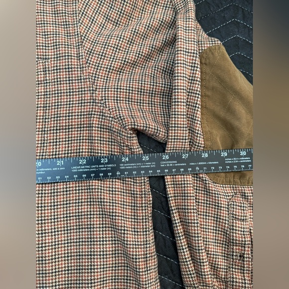 Clearwater Outfitters XL Plaid Brown Button Down Shirt, Hunting Padded Shoulder - Picture 8 of 9